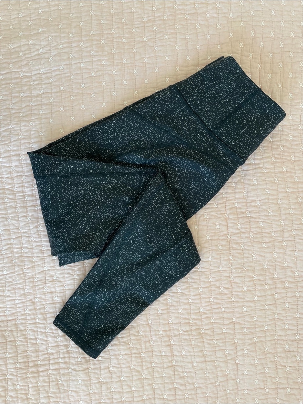 Athleta Rainier Black Reflective Leggings - XS